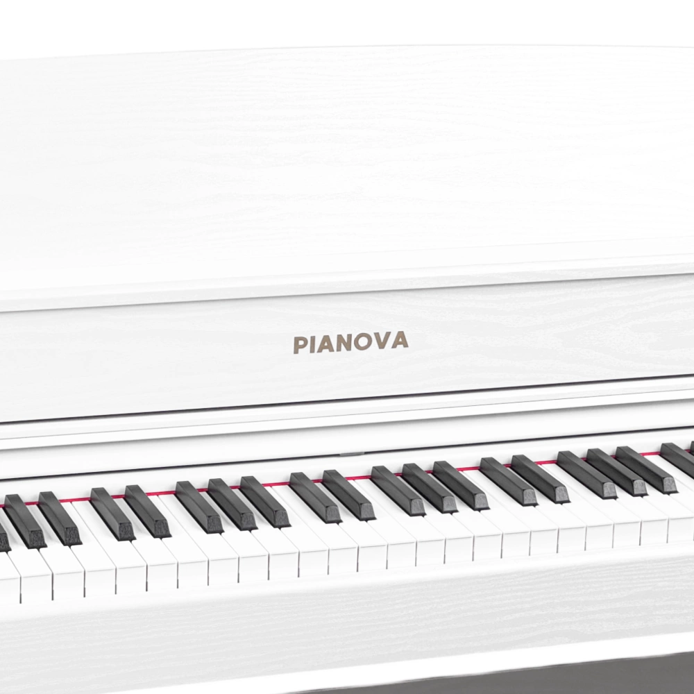 Цифровое пианино PIANOVA E-900 WH + Банкетна + Наушники